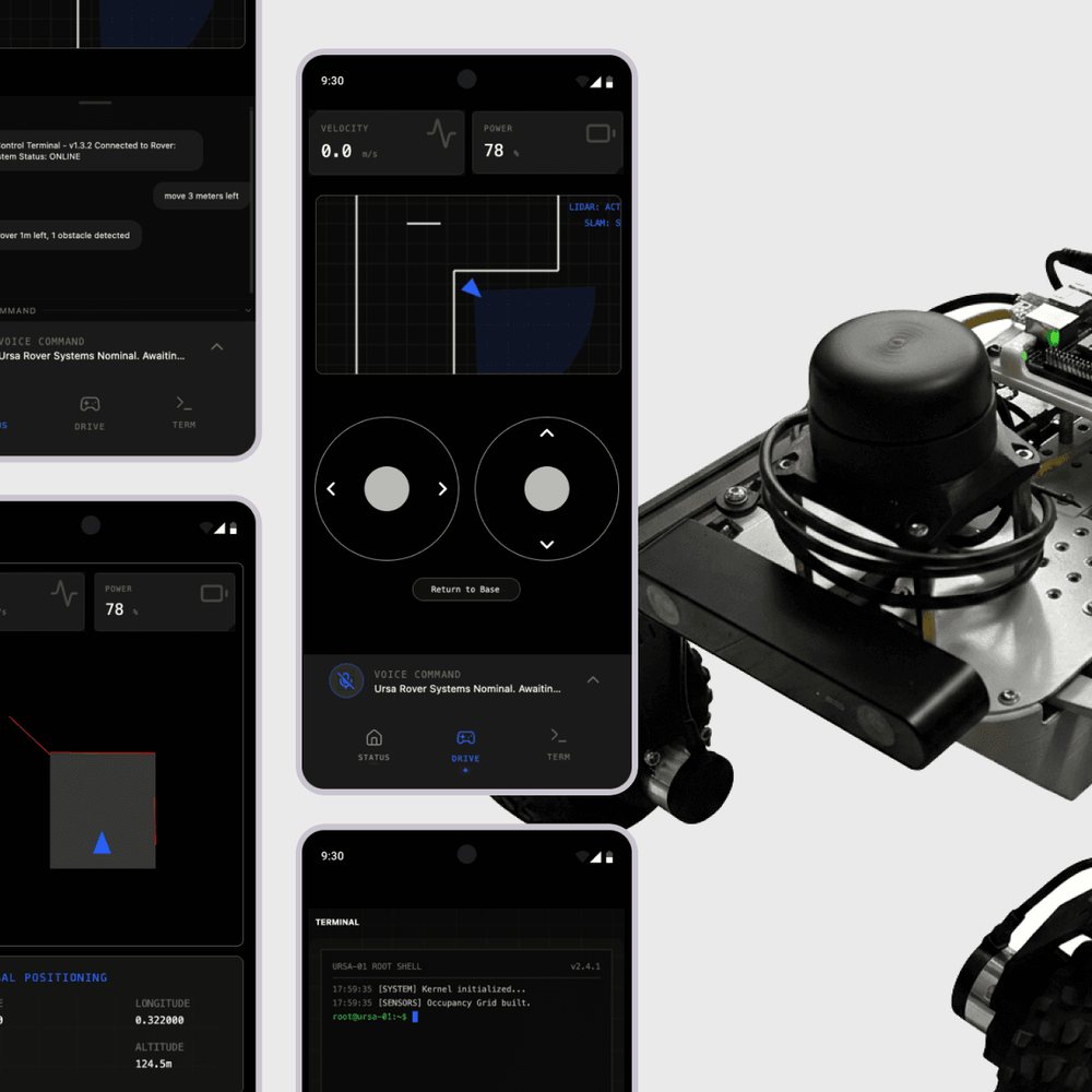 AI-Voice Control Rover App